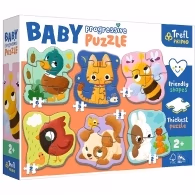 Trefl Puzzles 44003 Animals