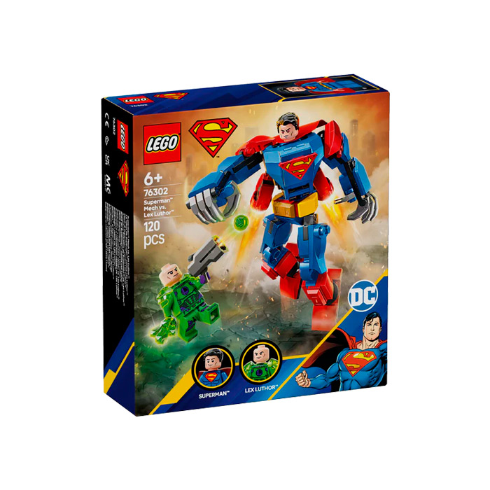 Lego DC Superman Супермен-робот против Лекса Лютора 76302 photo 1 Lego DC Superman Супермен-робот против Лекса Лютора 76302 photo 1