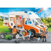 PM70049 City Life Ambulance with Light and Sound Multi-Coloured thumbnav 1