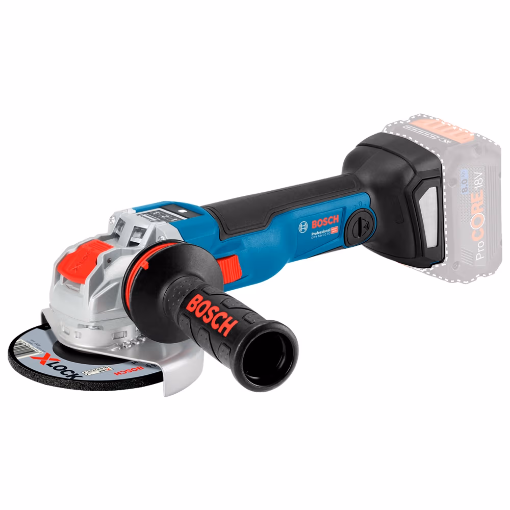 Угловая шлифмашина Bosch GWS 18V-10 SC Solo, 06017B0400 