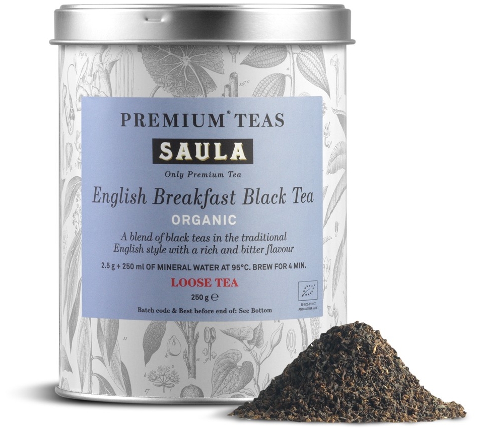Черный чай Saula English Breakfast 250gr photo 1