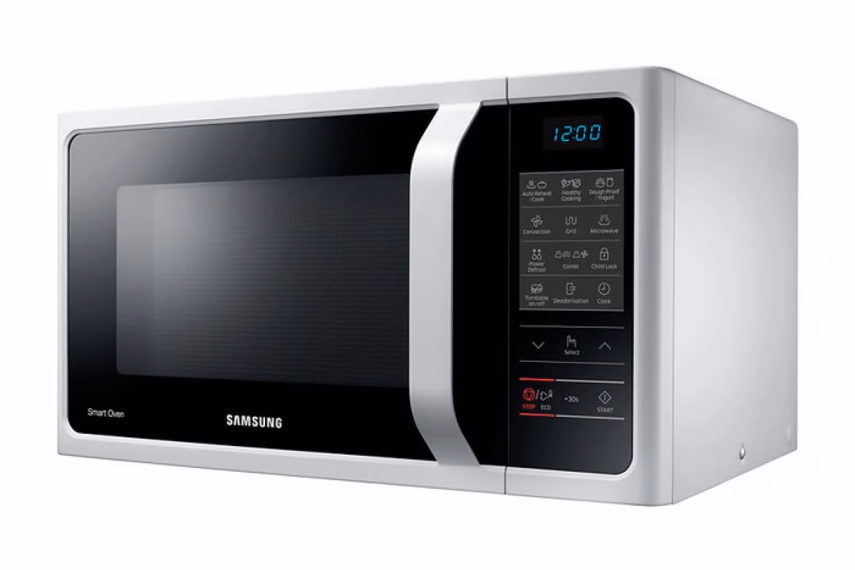 Cuptor cu microunde cu convectie Samsung MC28H5013AW/BW, 28 l, 900 W,  W, Alb 