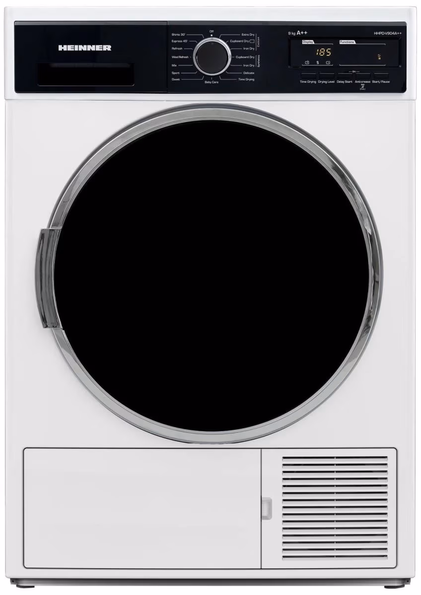Сушильная машина Heinner HHPDV904A++, 9 кг, A++ 