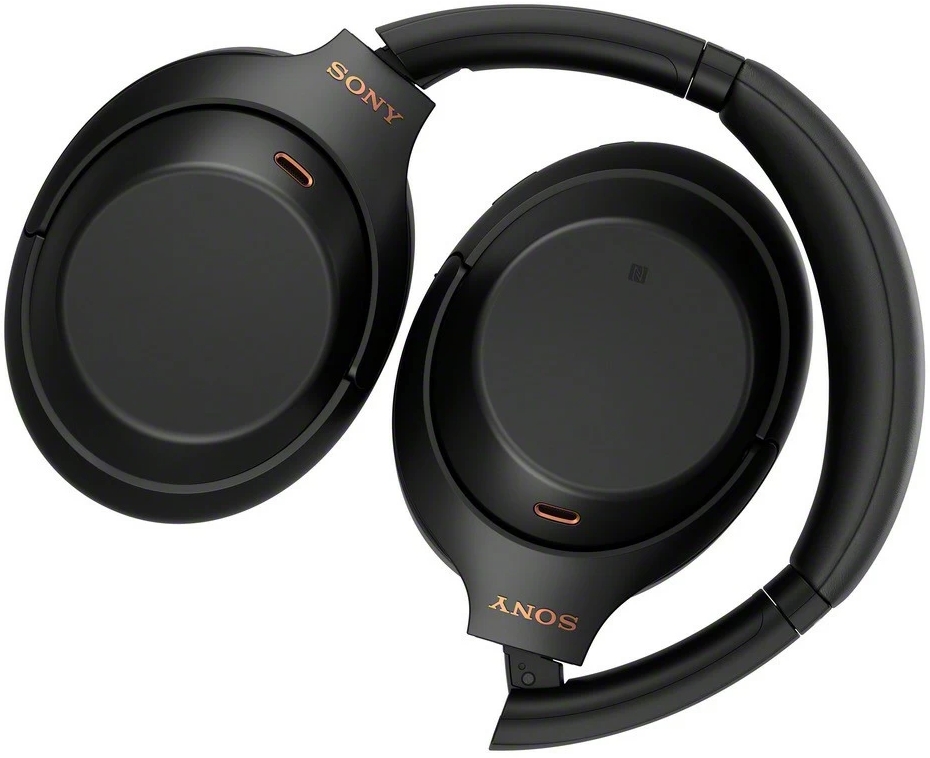 Наушники Sony WH 1000XM Black Беспроводные / Дом и Офис / Black photo 3
