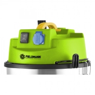 Пылесос строительный Fieldmann FDU 2004-E  2000W 30L , 1400 Вт, Зеленый thumbnav 2