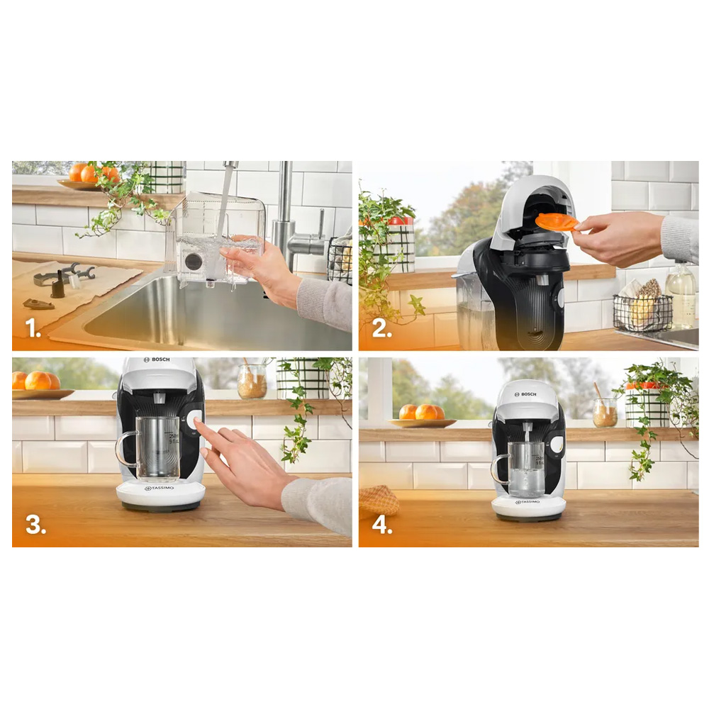 Кофемашина Капсульная Bosch TASSIMO STYLE, TAS114E / 3.3 бар  photo 5