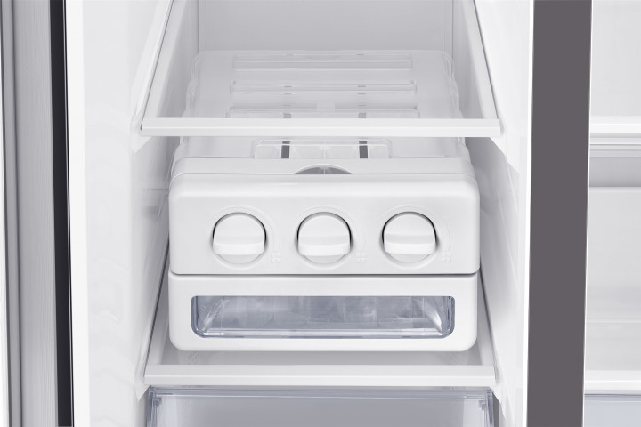 Frigider Side-by-Side Samsung RS62R50314G / 647 l / 178 cm / A+ / Bej photo 5