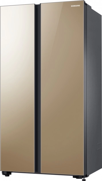 Холодильник Side-by-Side Samsung RS62R50314G, 647 л, 178 см, A+, Бежевый
