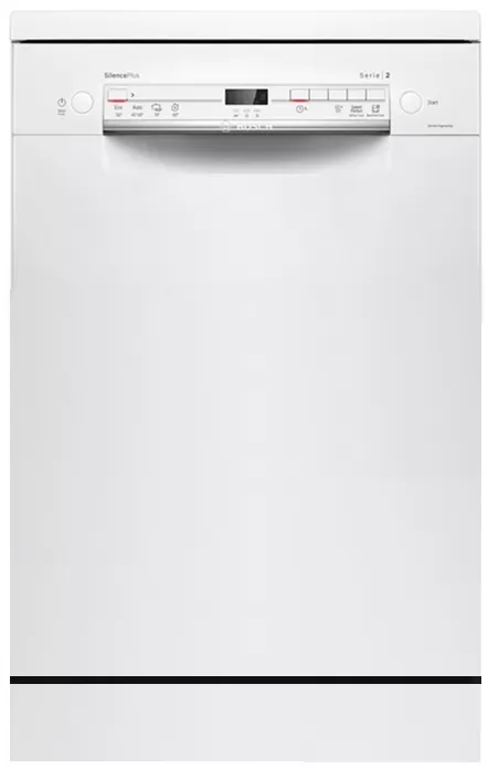 Masina de spalat vase Bosch SRS2IKW04K, 9 seturi, 4 programe, 45 cm, A+, Alb
