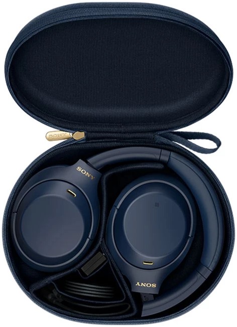 Наушники Sony WH 1000XM Синий Беспроводные / Дом и Офис / Синий photo 4
