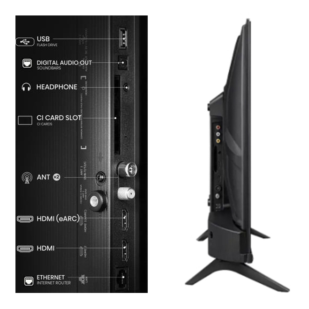 Televizor Hisense 32A4Q / 32" / LED / HD ready photo 7