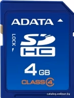 Карта памяти SDHC A-Data SDHC class4