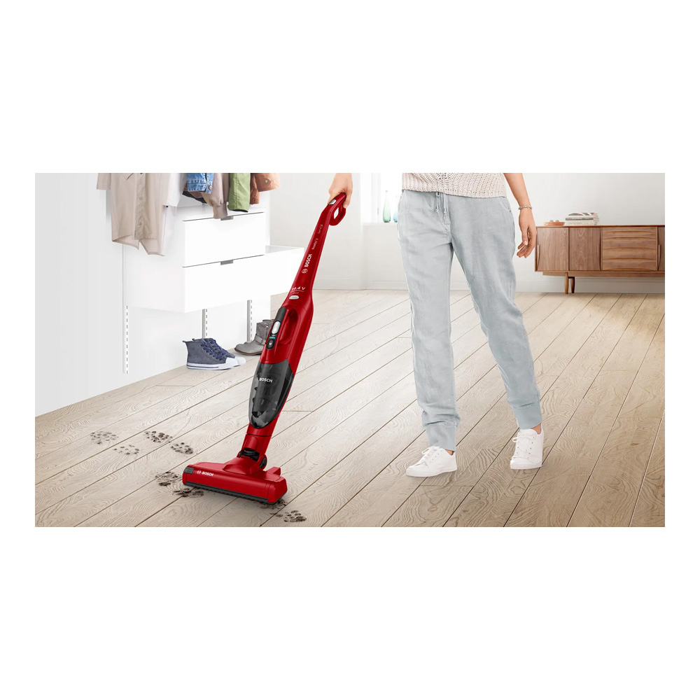 Вертикальный пылесос Bosch BBHF214R / Вт / Red photo 7