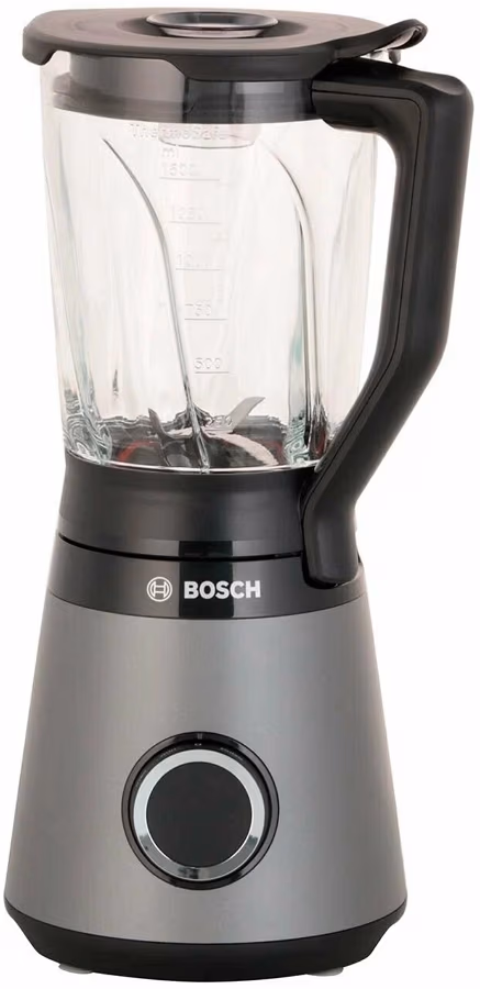 Блендер Bosch MMB6174S, 1200 Вт, 2 скоростей, Серебристый 
