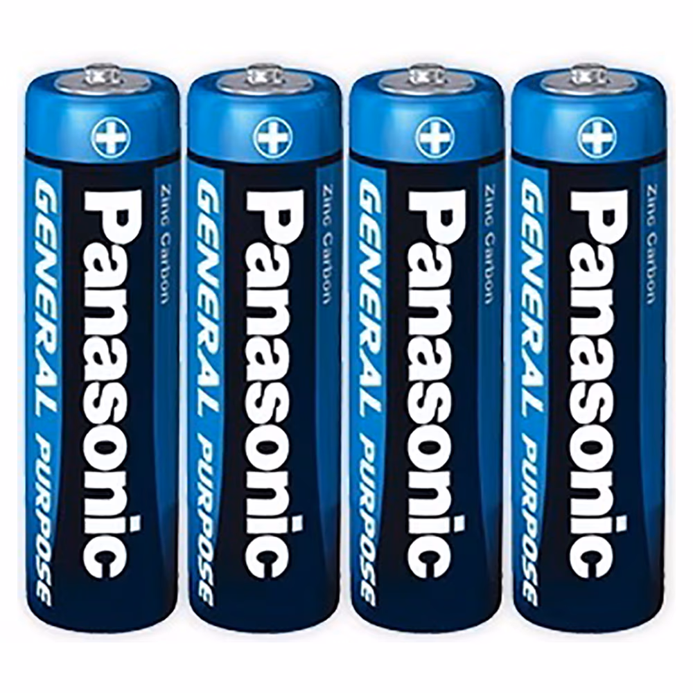 Батарейка Panasonic General Purpose Zinc Carbon AA 4 (R6UPT/4S)