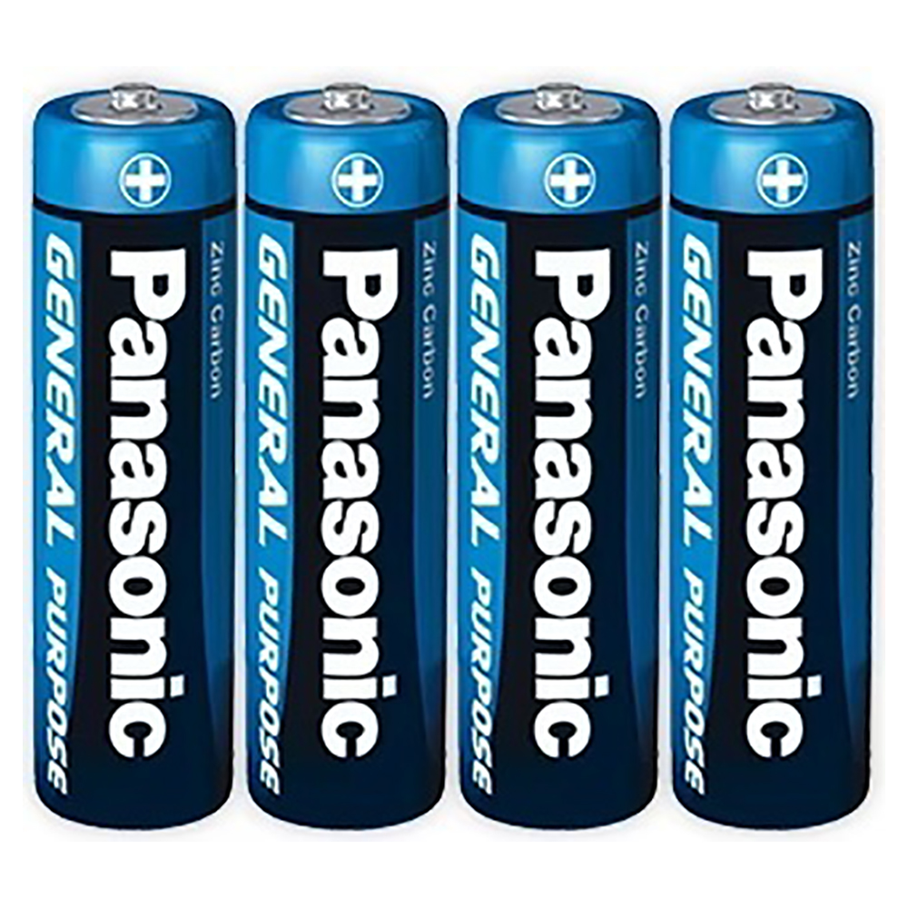 Батарейка Panasonic General Purpose Zinc Carbon AA 4 (R6UPT/4S) photo 1 Батарейка Panasonic General Purpose Zinc Carbon AA 4 (R6UPT/4S) photo 1