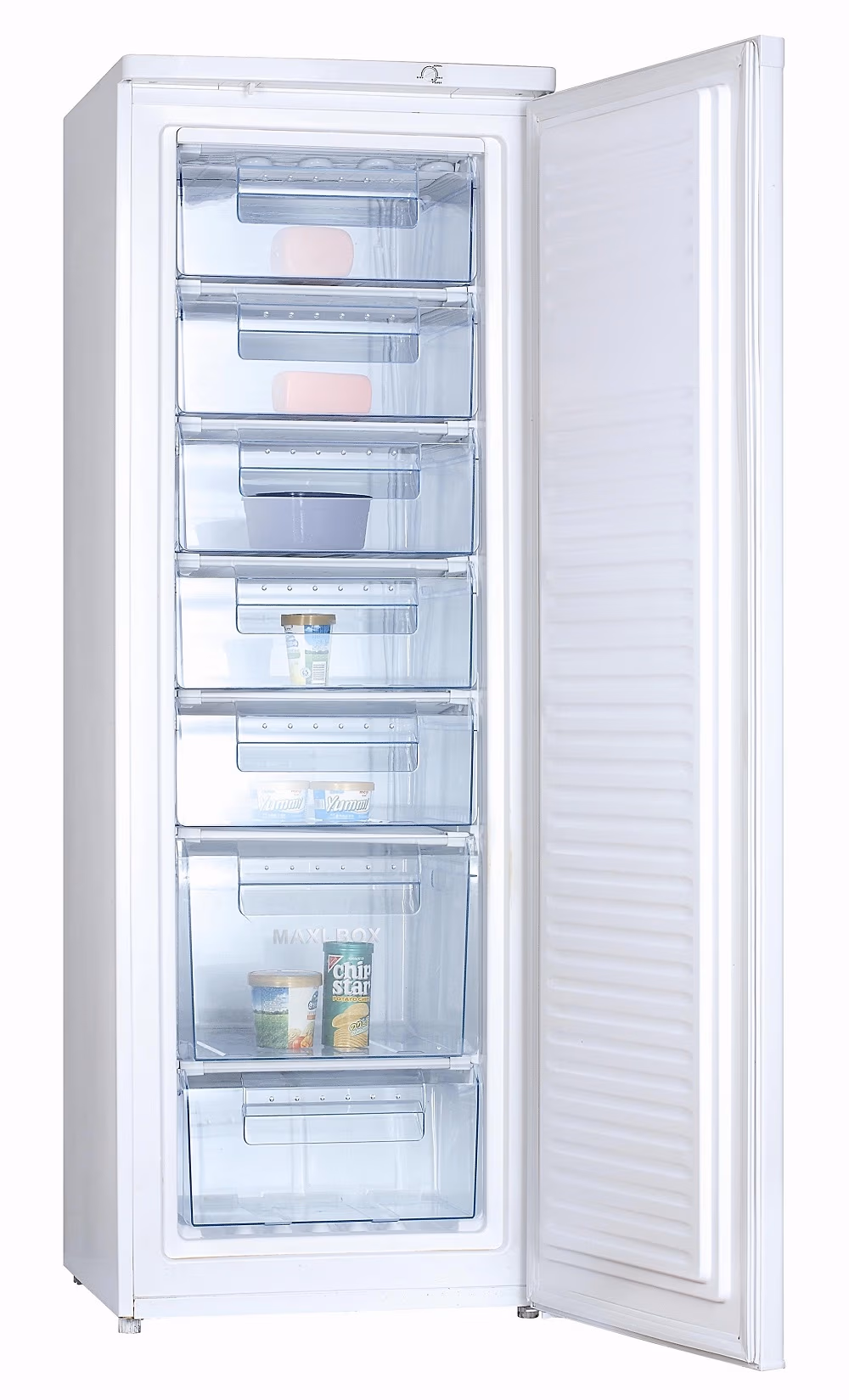 Congelator Saturn STCF1984U, 225 l, 178 cm, A+, Alb 