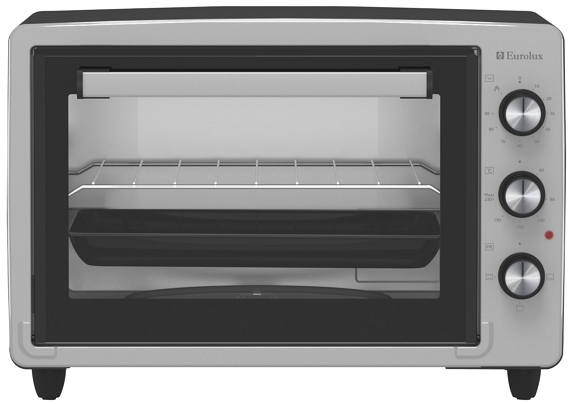 Cuptor electric Eurolux MOEM34W, 34 l, 650 W, Inox photo 2