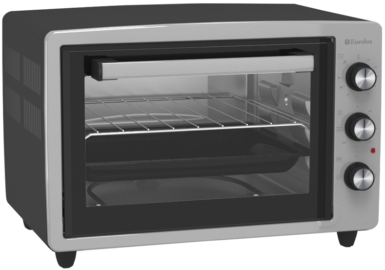 Cuptor electric Eurolux MOEM34W, 34 l, 650 W, Inox photo 3