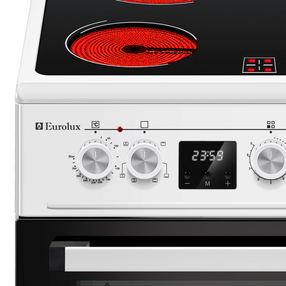 Электрическая плита Eurolux TEVC6604W photo 3