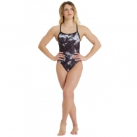 Купальник Arena WOMEN SWIMSUIT CHALLENGE BACK ALLOVER thumbnav 2