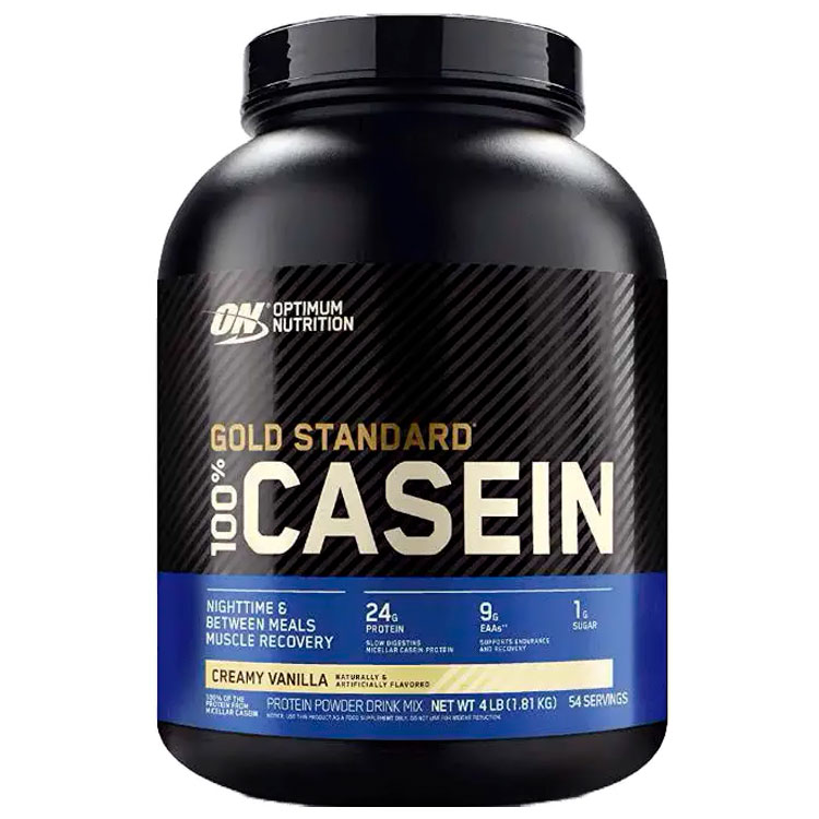Казеин Optimum Nutrition ON 100% CASEIN GS VANILLA 4LB/1.81 кг photo 1