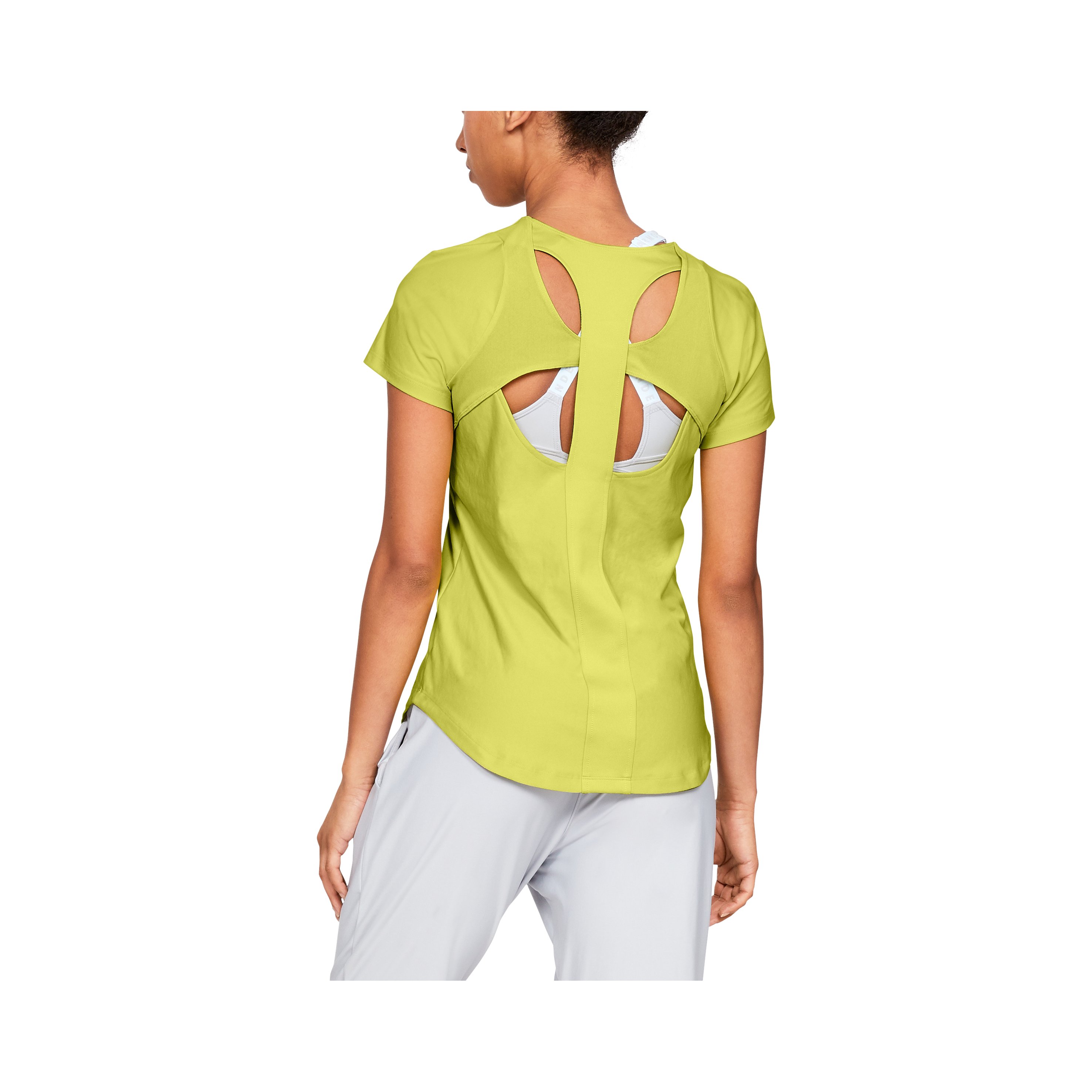 Tricou Under Armour UA Vanish SS / Femei / XS / Verde photo 4
