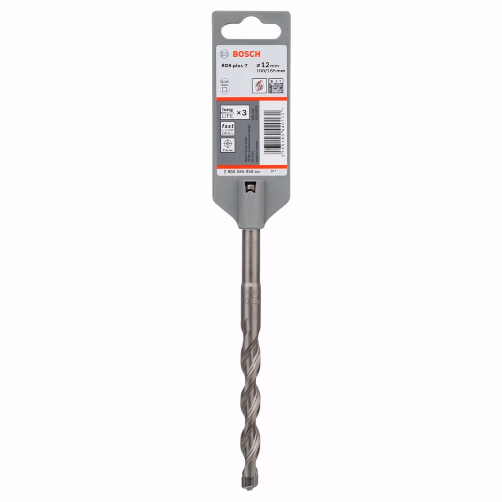 Бур SDS-plus Bosch X5L 12x100/165, 2608585050