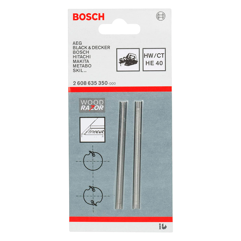 Нож для рубанка Bosch 2608635350 photo 1
