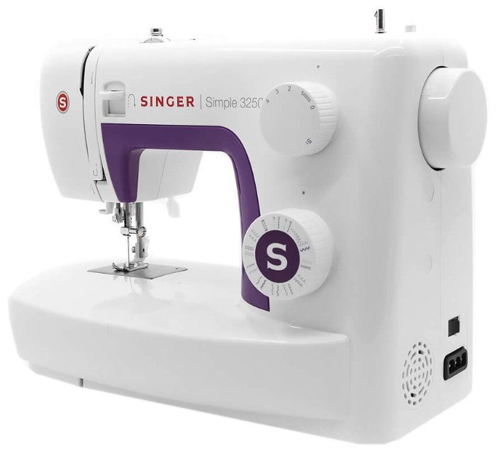 Швейная машина Singer 3250, 21 программ, Белый с сиреневым photo 1 Швейная машина Singer 3250, 21 программ, Белый с сиреневым photo 1