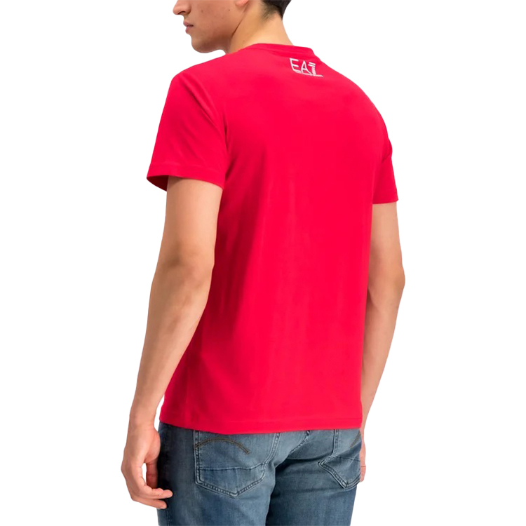 Tricou bărbătesc EA7 EMPORIO ARMANI T-SHIRT 3XL Rosu photo 3