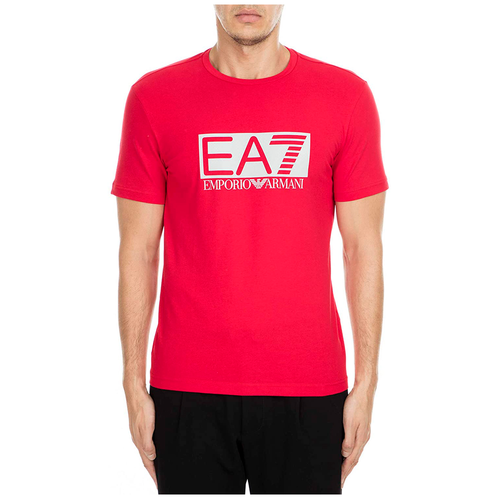 Футболка мужская EA7 EMPORIO ARMANI T-SHIRT 3XL Розовый/Красный photo 2