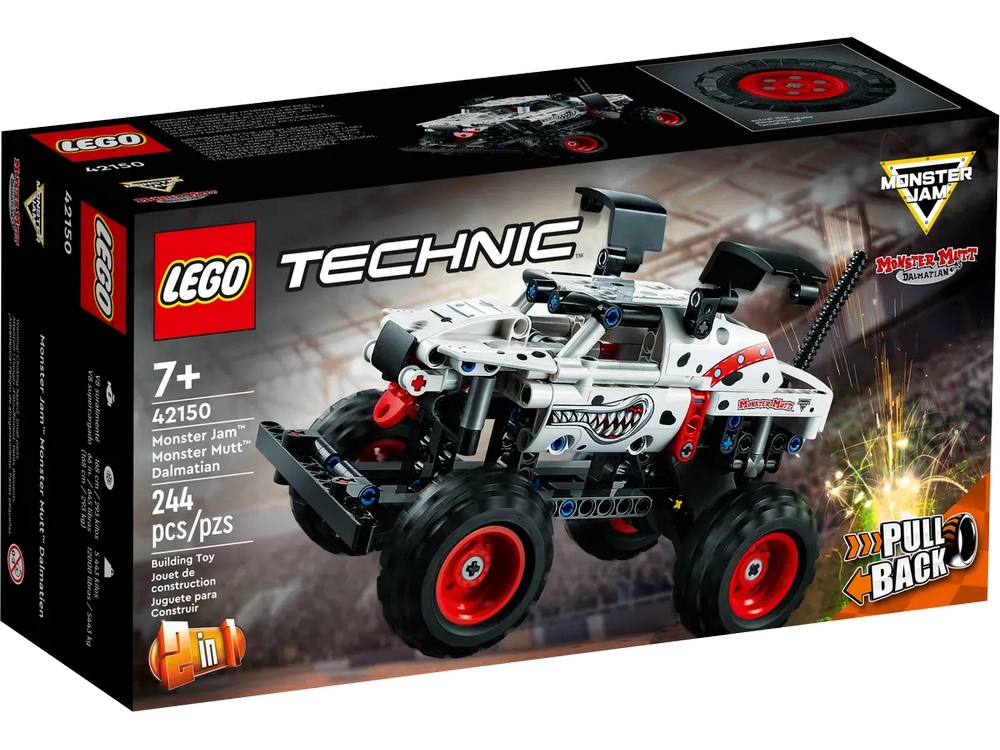 Конструктор Lego Technic Monster Jam Monster Mutt Dalmatian 42150 от 7+ лет photo 1 Конструктор Lego Technic Monster Jam Monster Mutt Dalmatian 42150 от 7+ лет photo 1