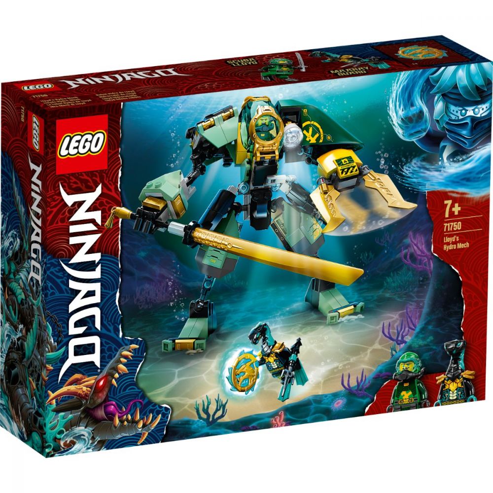 Конструктор Lego Ninjago Lloyds Hydro Mech 71750 от 5+ лет photo 1 Конструктор Lego Ninjago Lloyds Hydro Mech 71750 от 5+ лет photo 1