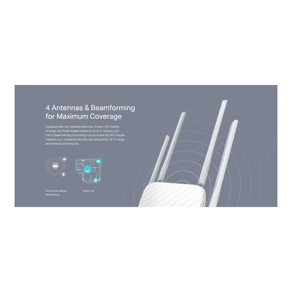 Router TP-Link Archer C50 AC1200 photo 4