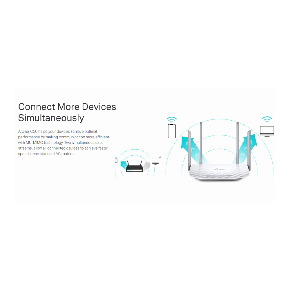 Router TP-Link Archer C50 AC1200 photo 5