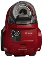Пылесос с контейнером Bosch BGC21X350, 750 Вт, 80 дБ, Красный