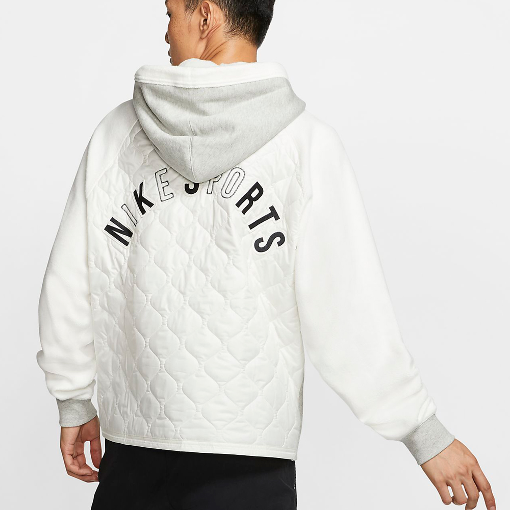 Мужская Толстовка Nike M NSW NSP HOODIE PO FLC L Белый photo 3