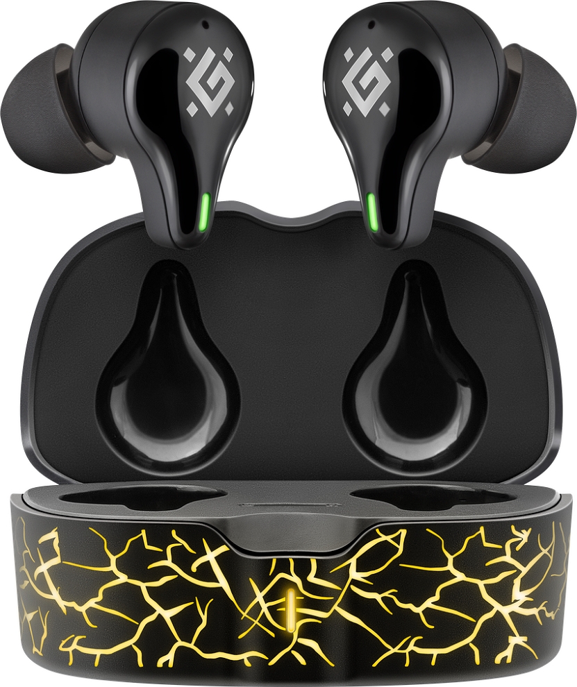 Căști Defender CyberDots 250 Black Fara fir / Home and Office / Black photo 5