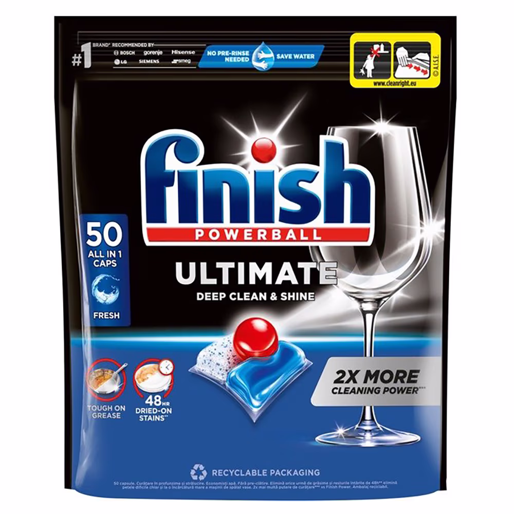 Tablete p/u MSV Finish Ultimate All in One Fresh N50