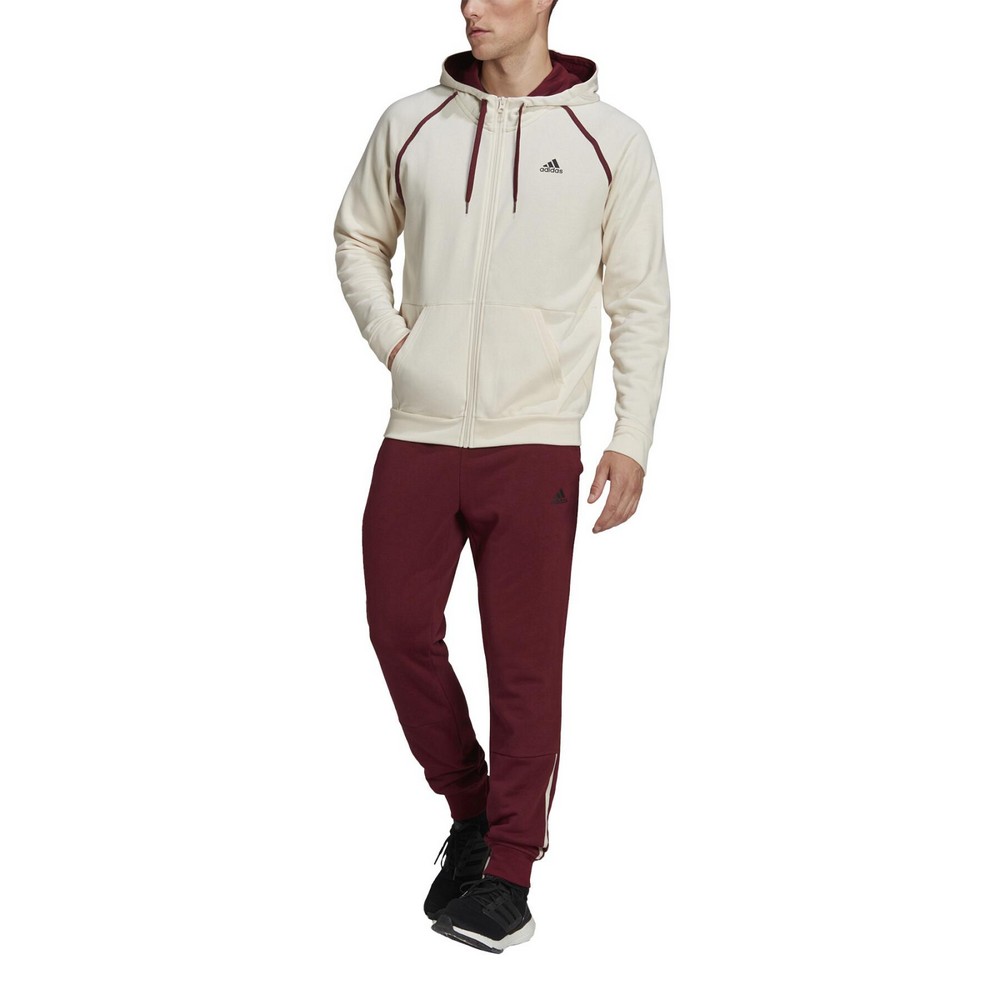 Trening pt Barbati Adidas MTS Cotton Pip S Bej photo 2