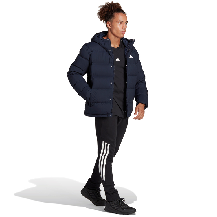 Geacă pt Barbati Adidas Helionic Ho Jkt M Albastru photo 3