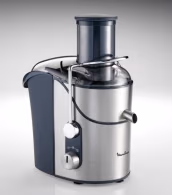 Соковыжималка центробежная Moulinex JU650, 1.25 л, 1000 Вт, 2 скоростей, Нержа.сталь с черным