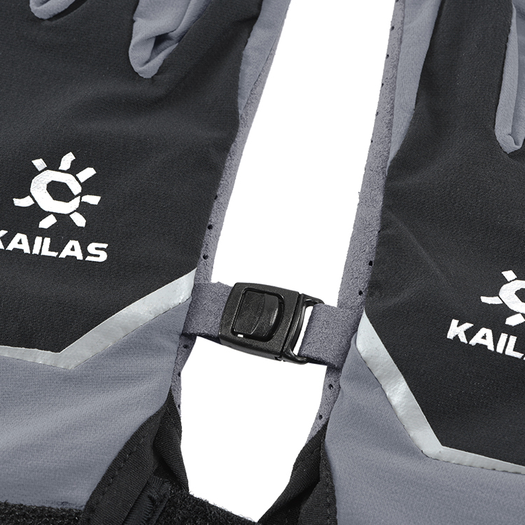 Перчатки трекинговые Kailas Full-finger Trekking Gloves Черный/Серый photo 2