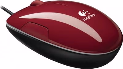 Проводная мышь Logitech M150 Laser (Cinnamon Red) 