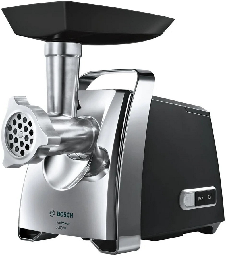 Мясорубка шнековая Bosch MFW67450, 3.5 кг/мин, 700 Вт, Нержавеющая сталь photo 1