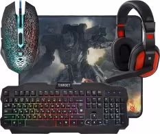 Tastatura + mouse cu fir Defender TARGET MKP-350