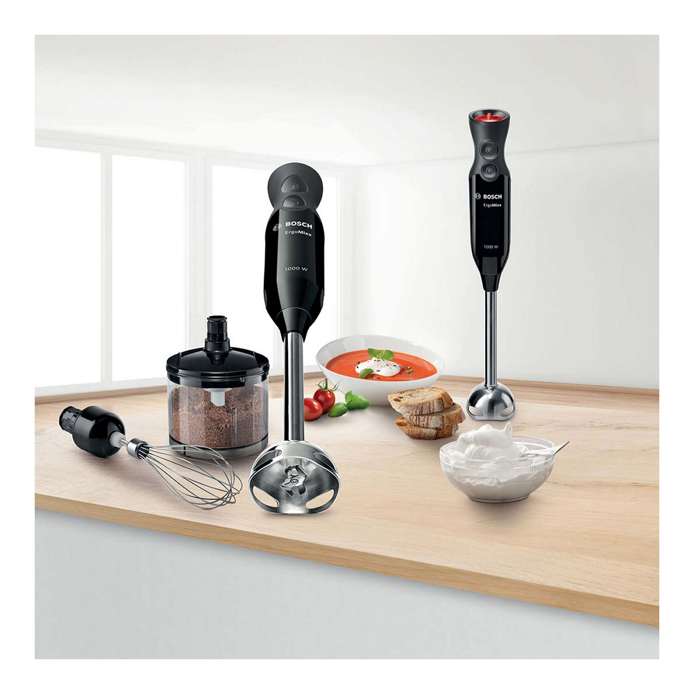 Blender Submersibil Bosch MS61B6150 Negru / 12 viteze / 600 ml photo 8