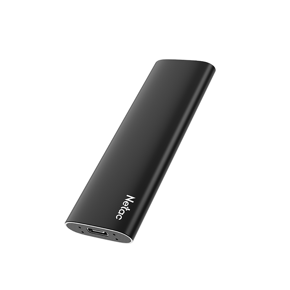 M.2 SSD extern  Netac Z SLIM Black USB 3.2 Gen 2 Type-C External SSD 250GB, R/W photo 2