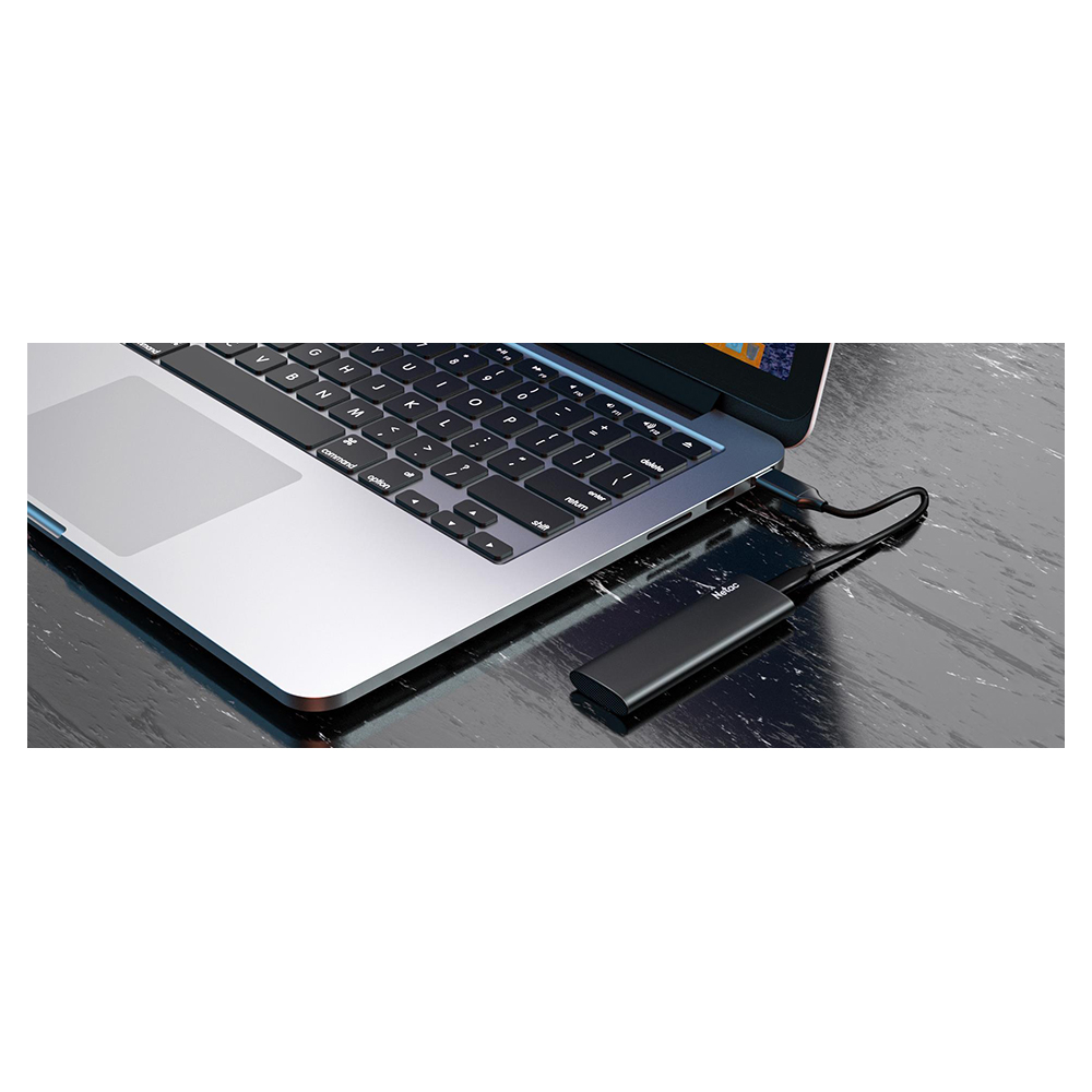 M.2 SSD extern  Netac Z SLIM Black USB 3.2 Gen 2 Type-C External SSD 250GB, R/W photo 7